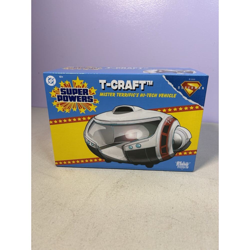 DC Super Powers T-Craft Mister Terrific's Hi-Tech Vehicle McFarlane Toys NIB